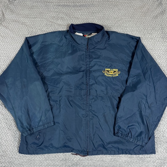 Hartwell Via Sport Vintage Men's Lightweight Windbreaker Jacket Zip-Up Size XXL - Picture 1 of 13